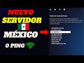 PROBAMOS el NUEVO SERVIDOR de MÉXICO en FORTNITE! 🛡️ MENOS PING en 2025 🚀