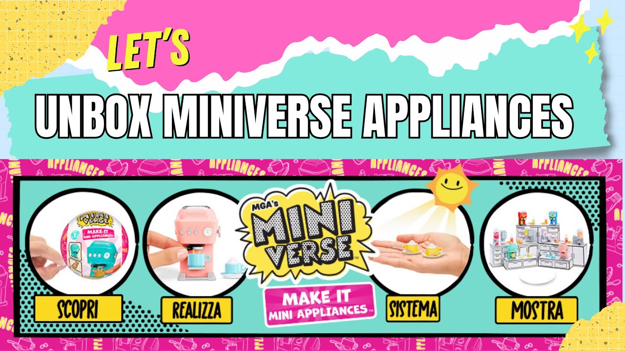 MINIVERSE APPLIANCES ELETTRODOMESTICI IN MINIATURA