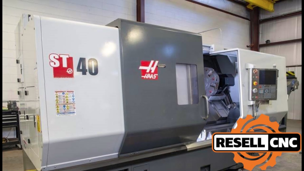 2013 Haas ST 40BB Live Tool CNC Lathe with C Axis