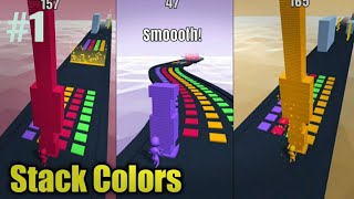 New Game Stack Color All level Pro Player | Lets To Play Stack Color