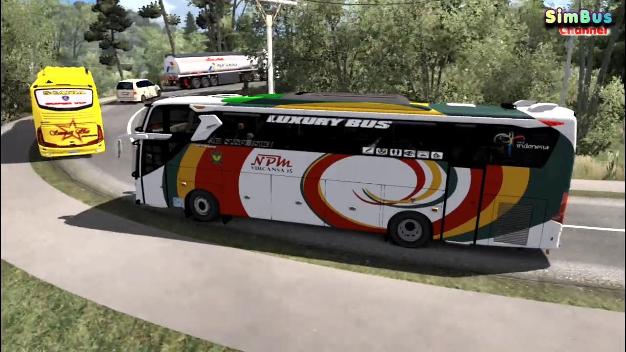 Jetbus 3+ Shd Hino Rk8 Adudu Cvt Diny V1 - Fix - Mod Ets2 Indonesia