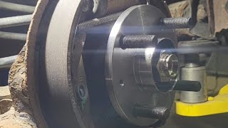 How to replace rear wheel bearings on 07 chevy aveo