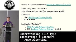 Understanding File Type Identifiers & Scanners - Ange Albertini
