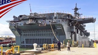 【日本配備】米海軍の強襲揚陸艦ワスプが日本に向けて米国を出発