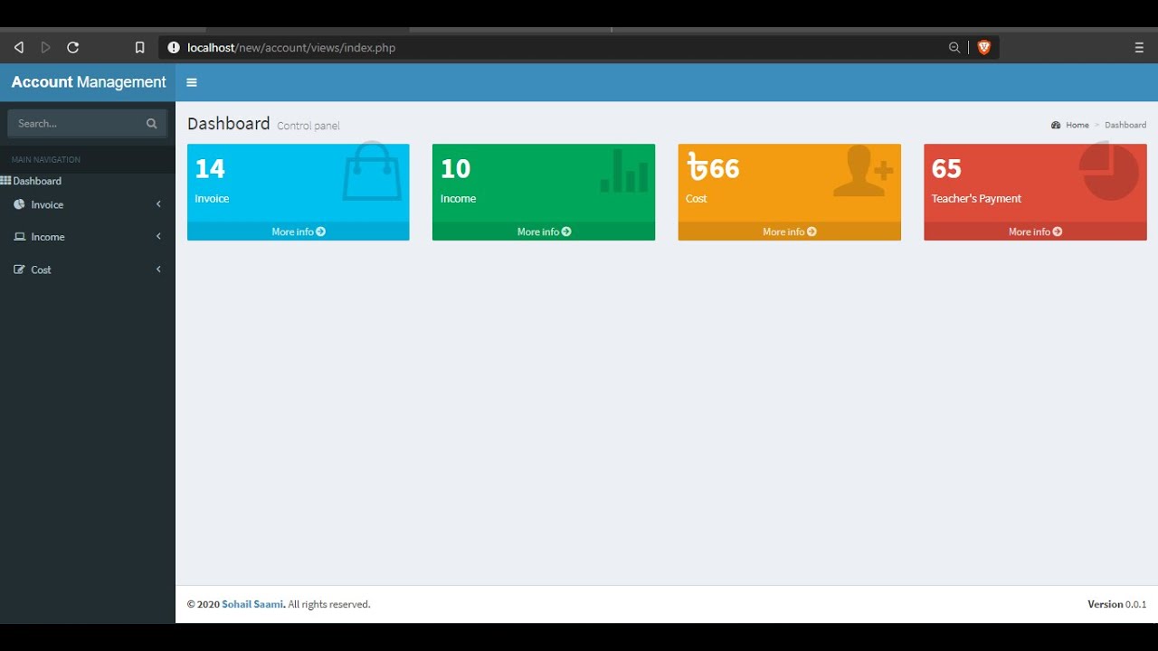 Accounting Management in Laravel PHP YouTube