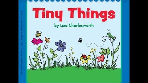 First Little Readers - Level B - 10 - Tiny Things | Help Kids Learn To Read In English