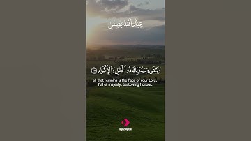 كل شيء هالك إلا وجهه… تلاوة خاشعة تجسد الحقيقة الكونية بصوت عبد الله بصفر