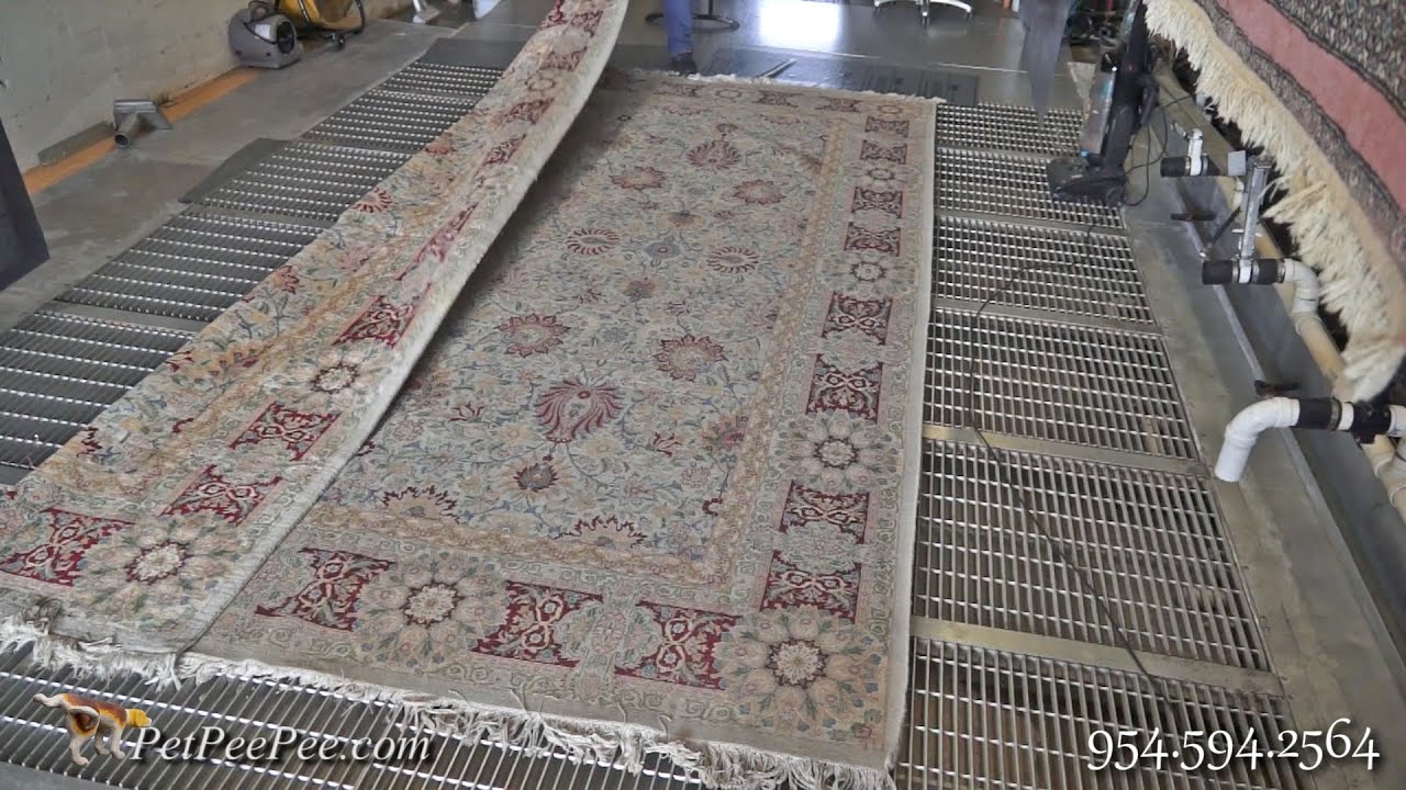 Folding 11 x 14 Persian Oriental rug for shipping | PetPeePee