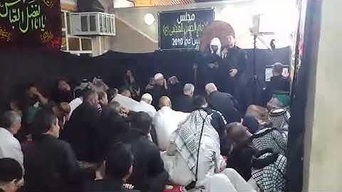 نعي مؤثر القارئ الحاج علي الخفاجي