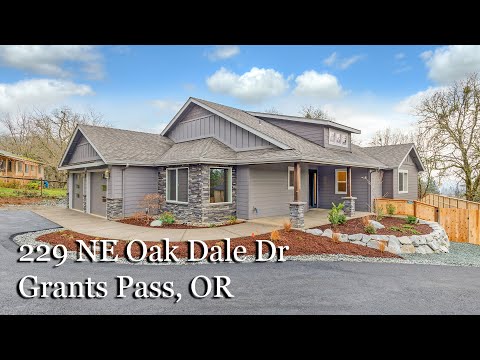 229 NE Oak Dale Dr, Grants Pass, OR home video tour