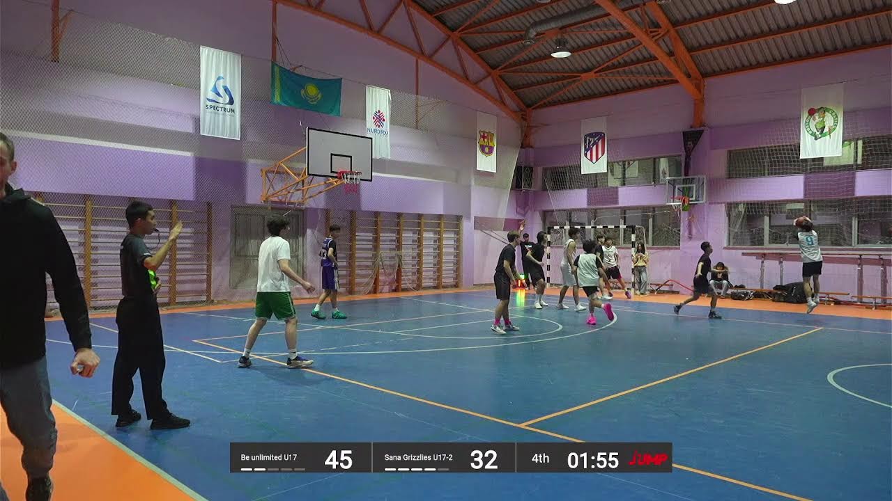 Be Unlimited - Sana Grizzlies 2 | U17 | JUMP 5x5 | Astana