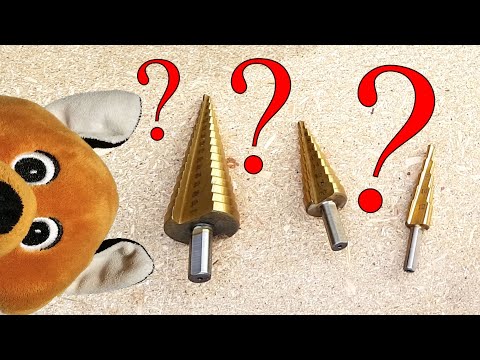 Test Fraises étagées / Fraise étagée HSS Parkside PSB 3 A1 - Review Step Drill Bit HSS PSB 3 A1 Lidl
