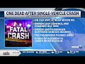 HPD investigating fatal single-car crash on Old Highway 42