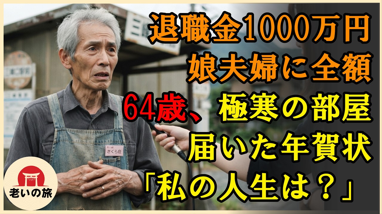 「お父さん、何か用だったの?」そう聞かれて、俺は「いや、何でもないんだ」と答えた。喉まで出かかっていた『団地が壊される』という言葉を、必死に飲み込んで。たった一つだけの頼みの綱だった娘にさえ、どうしても迷惑をかけることができなかった。老後のために積み上げてきたものは、ほとんど全て、あの娘のために消えていた。なのに、今、住む場所まで失おうとしている。区役所で「保証人が必要です」と言われた時、俺...