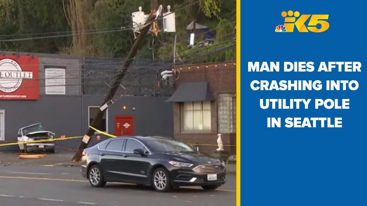 Man dies after crashing into utility pole in Seattle's Uptown ...