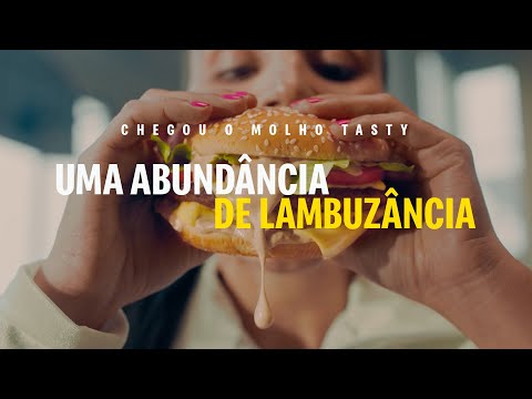 Molho Tasty. Uma abundância de lambuzância.