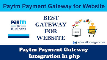 How to Integrate PayTM Payment Gateway in your website | PayTM Payment Gateway Integration in PHP