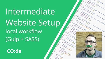 Intermediate Website Setup - local workflow (Gulp + SASS)