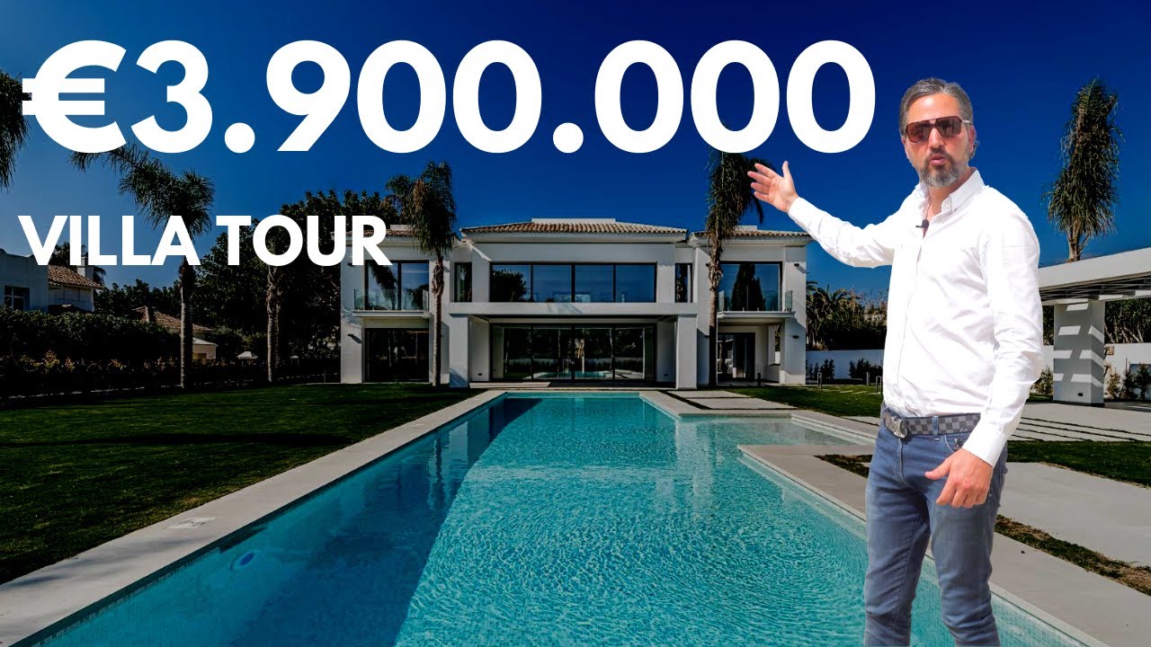 €3.900.000 Villa for sale in GUADAMINA BAJA Casasola beach Newbery