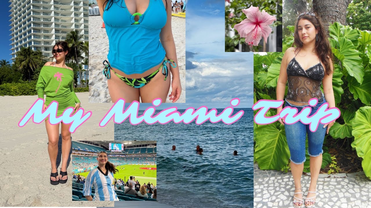 My trip to Miami 🐠🏝️ from beginning to end 