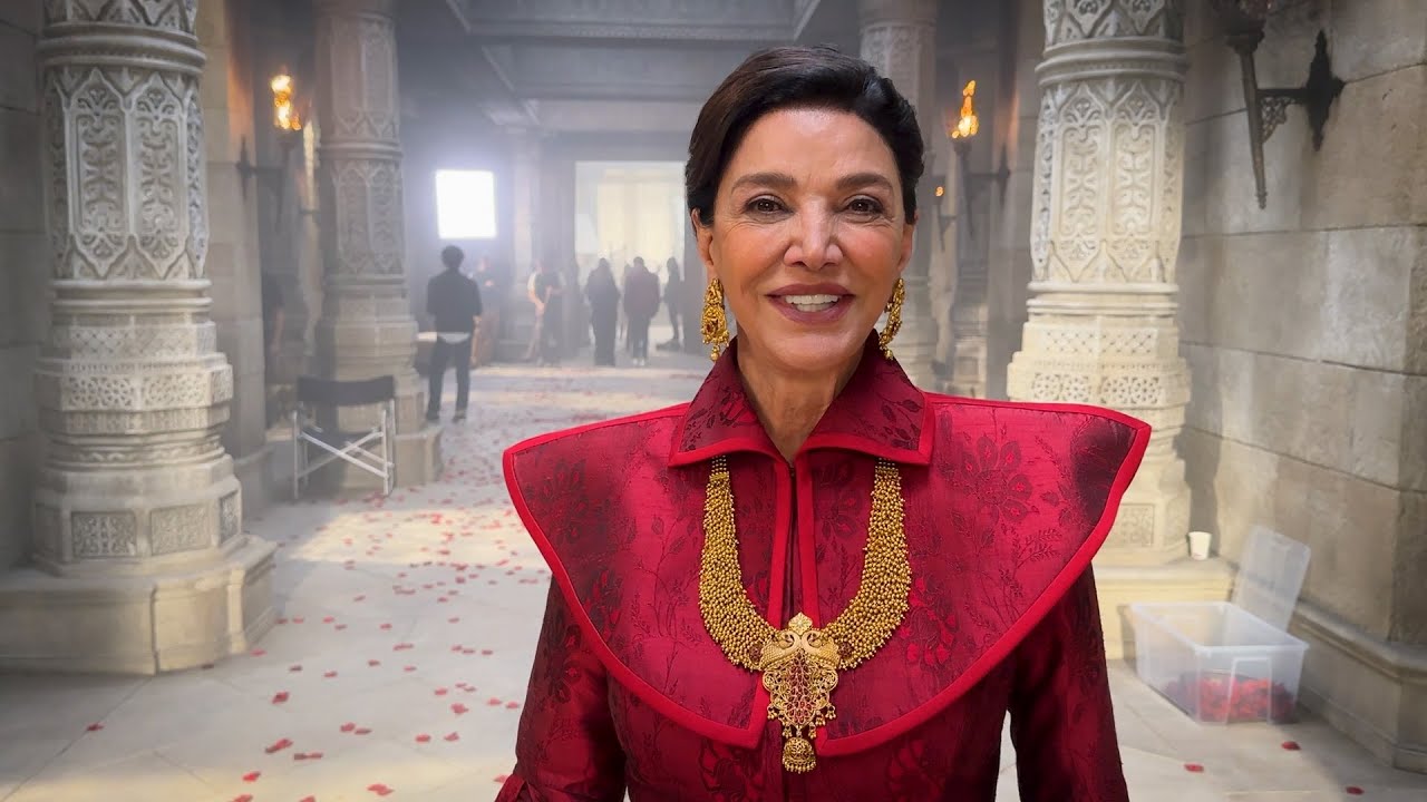 Shohreh Aghdashloo Becomes Elaida | Wheel of Time BTS