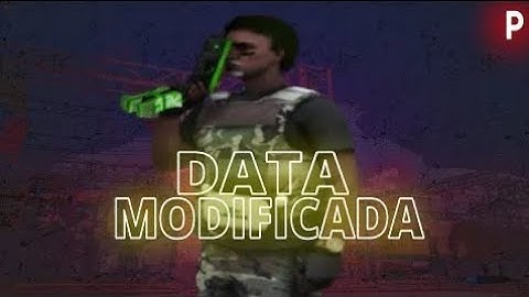 NOVA DATA ULTRA REALISTA ESTILO FIVEM P/ SAMP (sem bug de render)
