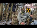 Что будет если жить в Чернобыле? Строю двухэтажный дом на дереве. Выживание в лесу