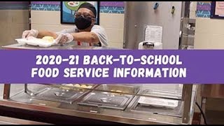 Full 2020 21 Back To School Food Service Information News