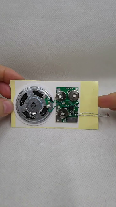 Light Sensor Sound Audio for boxes #LightActivatedSoundModule, #TalkingBoxModule, #SoundBox