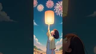 Lantern festival#storyworld #ghiblistyle #lanternfestival #anime #viralshort #ghiblistudio