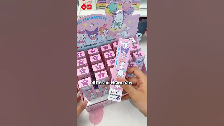 Let’s open blind box! Which character do you want? #iigen #sanrio #kuromi #melody #stationery