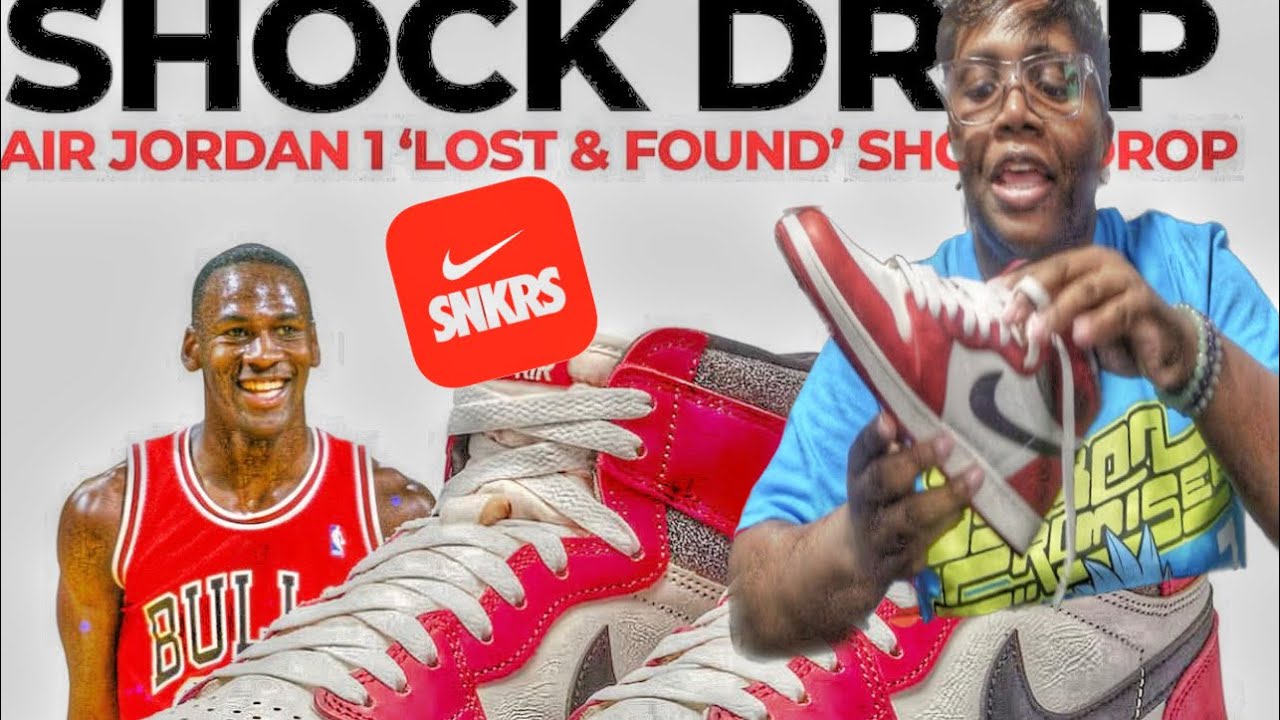 Jordan 1 Lost and Founds Shock Drop Second Chance - YouTube