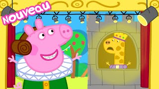 Les histoires de Peppa Pig | Princesse Piégée Dans La Tour | Épisodes de Peppa Pig