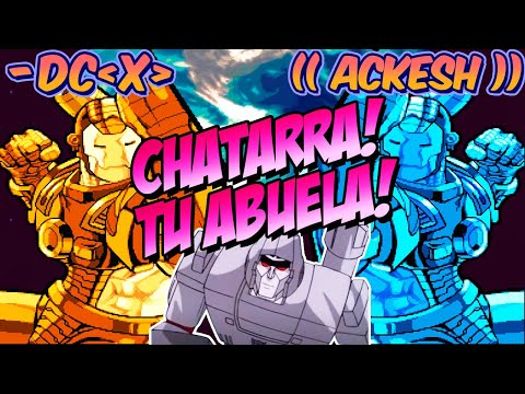 DC VS ACKESH!! PELEA DE 1 HORA!! CHATARRA TU ABUELA!! MARVEL VS CAPCOM Fightcade Online Matches