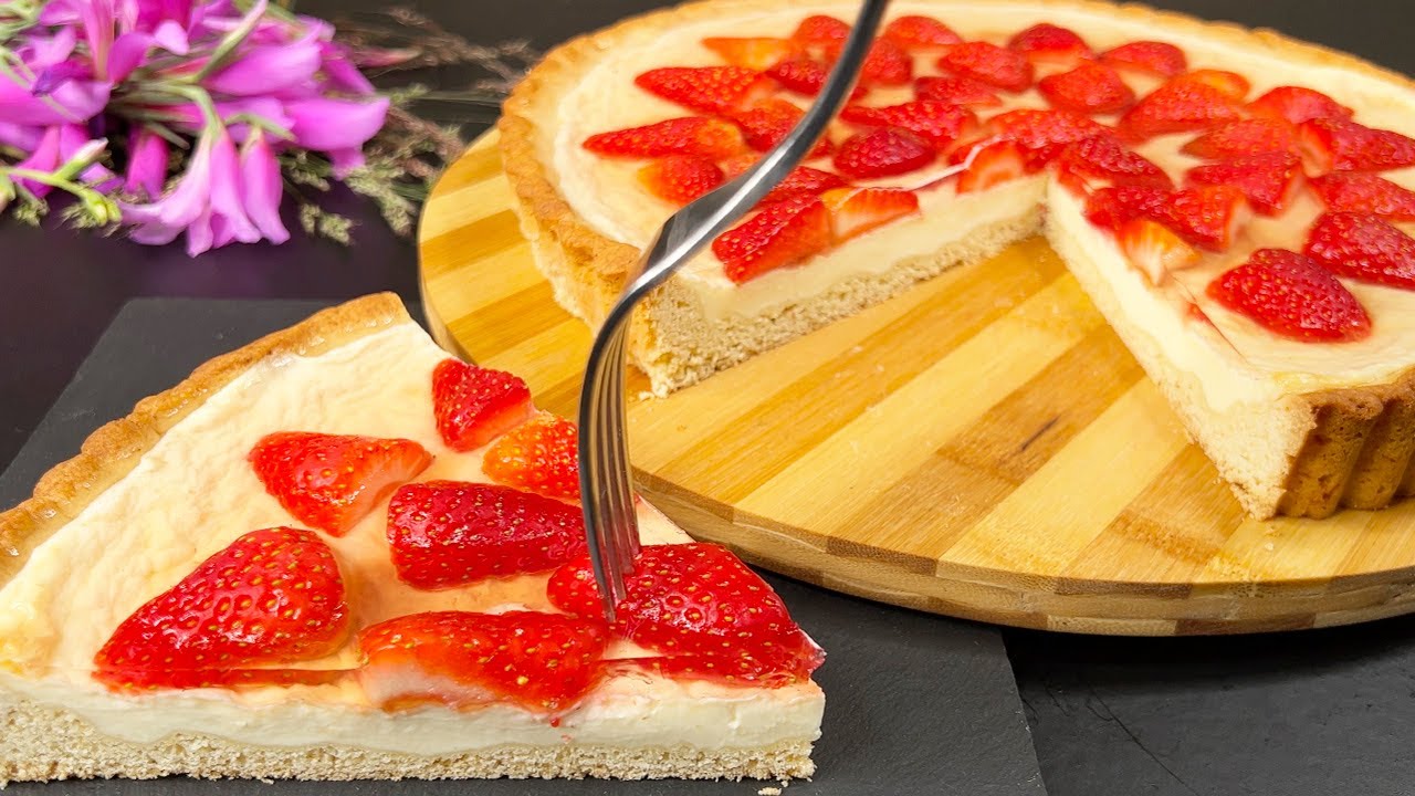 Kuchen, der auf der Zunge zergeht. Der schöne Kuchen, der die ganze