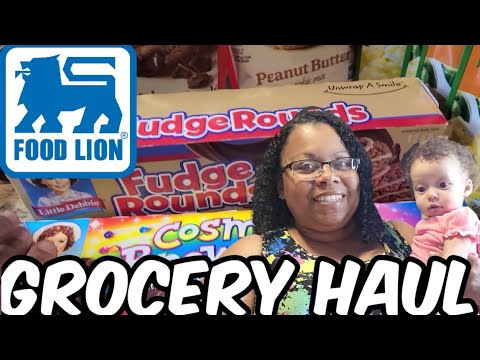 New Food Lion Grocery Haul Awesome MVP Prices