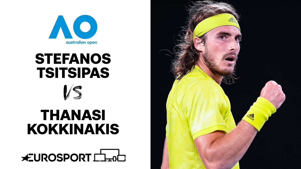 Stefanos Tsitsipas v Thanasi Kokkinakis | Australian Open 2021 - Highlights | Tennis | Eurosport