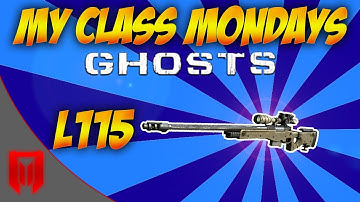 My Class Mondays- L115 Best Class Setup- Call of duty ghosts- 23funkyman