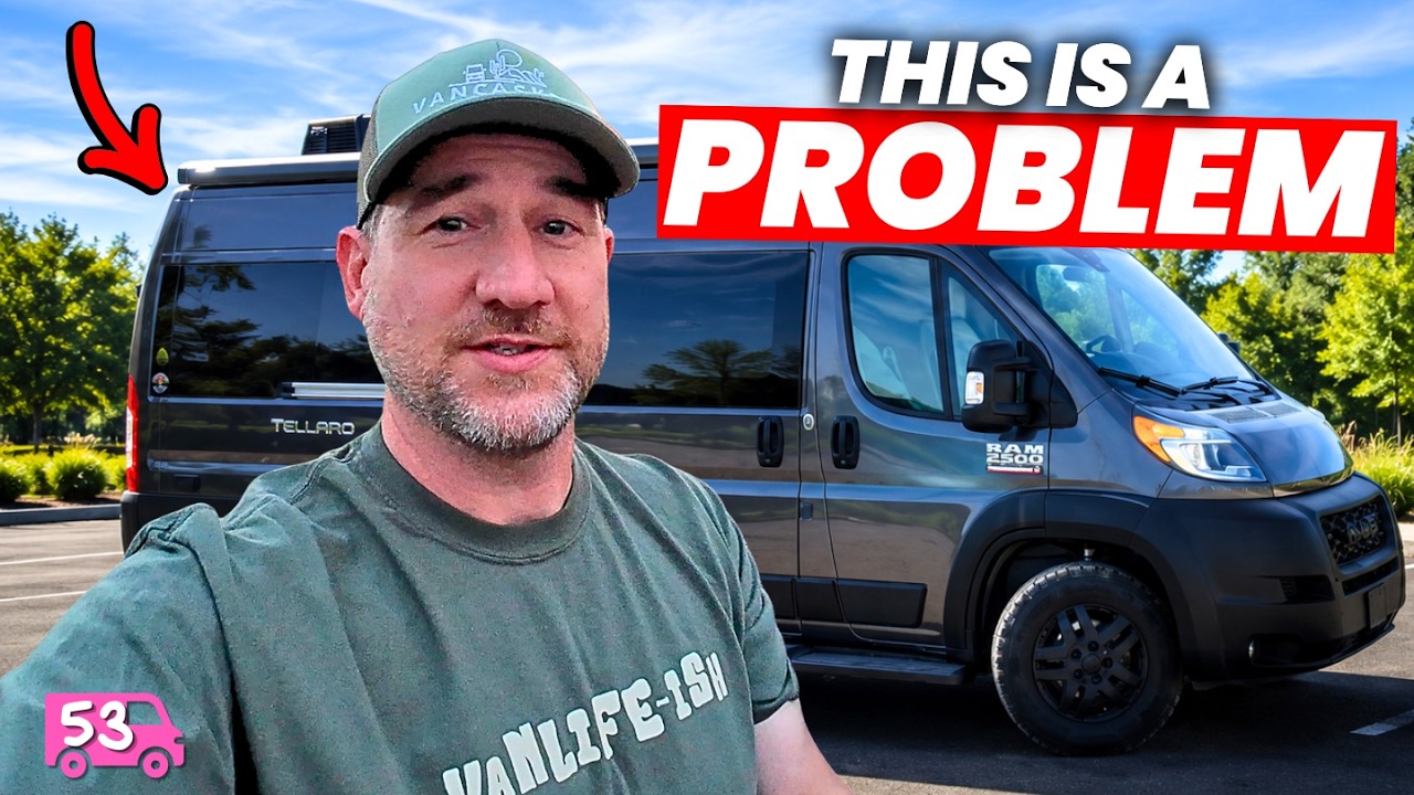 Huge Safety Hazard for Van Life (We have to take our Aluminess box and ...
