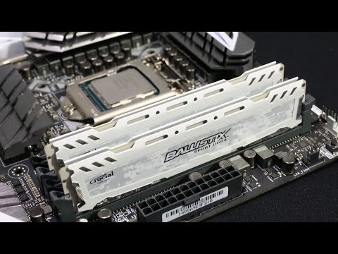 Crucial Ballistix Sport LT White DDR4