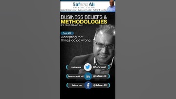 Dealing with matters when things Go Wrong | SAFARAZ ALI | BUSINESS advice for Entrepreneurs