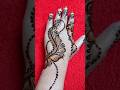 Arabic mehandi design for hands ✋️ #shorts #henna #youtubeshorts #farheenscreation #shortvideo