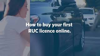 How to buy your first RUC licence online for EVs and PHEVs