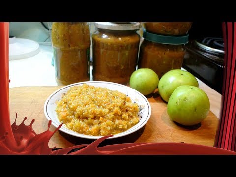 Video: How To Make Caviar From Green Tomatoes For The Winter