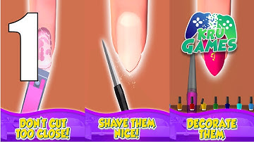 Nail Salon 3D Gameplay Walkthrough #1 (Android, IOS)