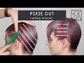 PIXIE HAIRCUT WITH FRINGES - TUTORIAL by SCK