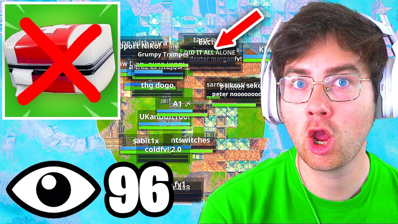 I Hosted a NO HEALING Tournament in Season 2 Fortnite (impossible)