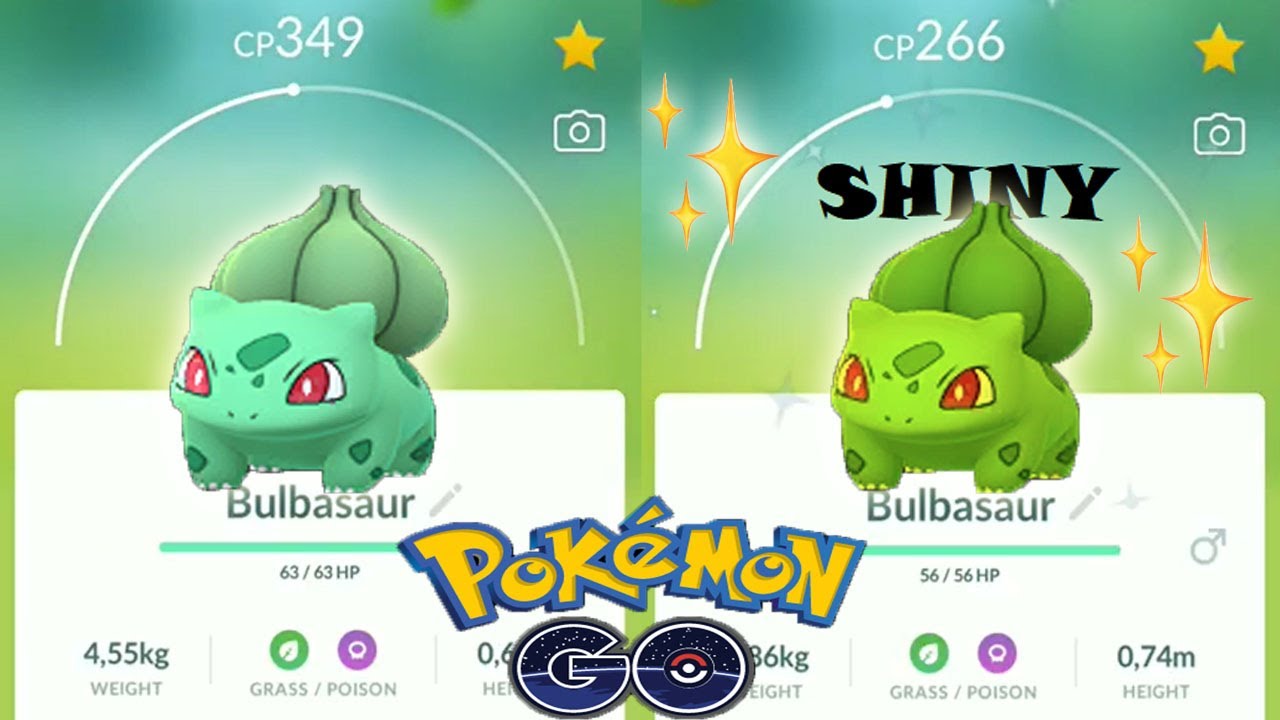 Pokemon GO Shiny Bulbasaur, Shiny Ivysaur, Shiny Venusaur guide