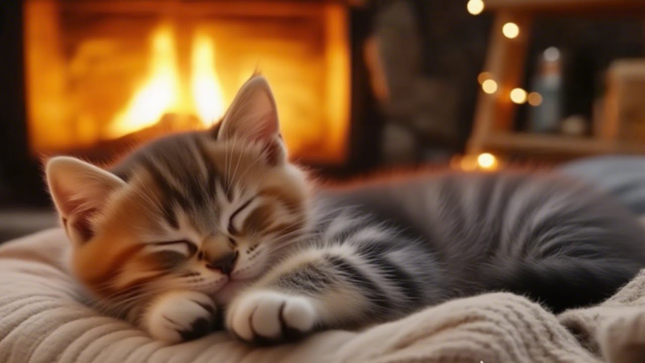 Deep Sleep Cat Music 🎶 1 Hour of Gentle Healing Sounds to Reduce Stress & Separation Anxiety