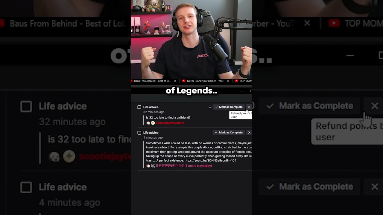 League Pro Player Gives RELATIONSHIP ADVICE?!